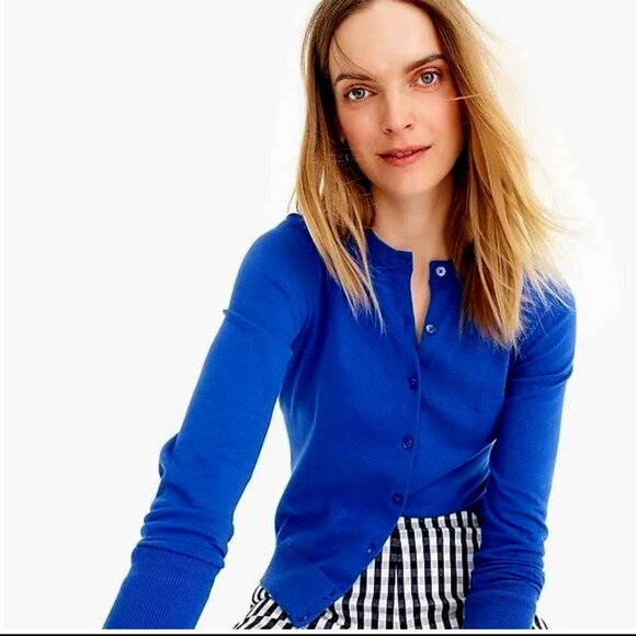 J. Crew Sweaters - J. Crew Cotton Jackie Cardigan Sweater